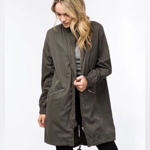 Timing Dark Olive Bomber Jacket